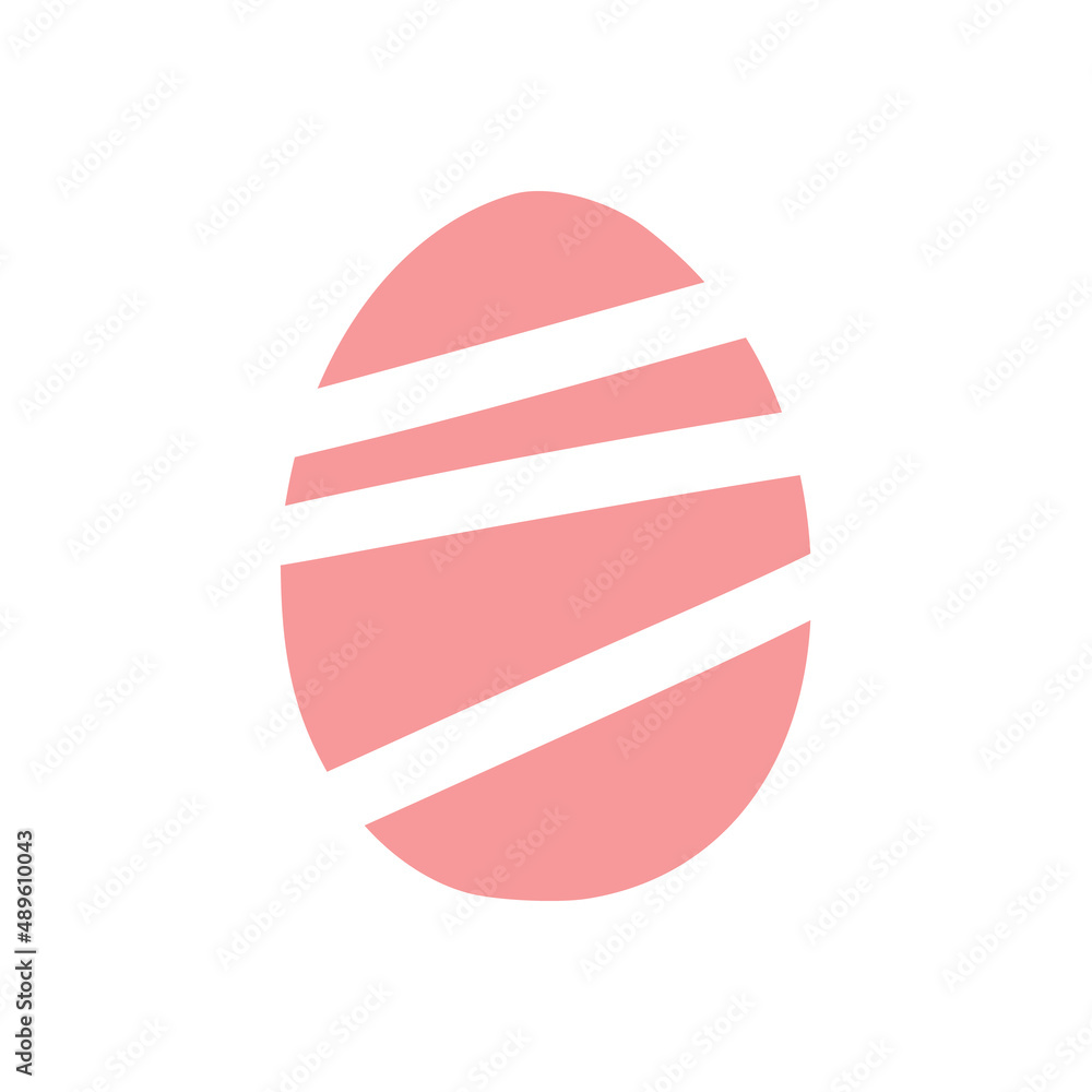 Modern painted easter egg with striped ornament. Good for greeting cards, banners, invitations, flyers. Modern painted easter egg with striped ornament. Good for greeting cards, banners, invitations, flyers.