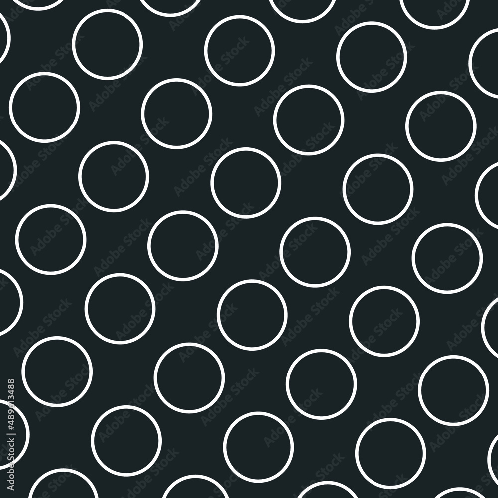 pierced circles pattern black background ready for your design