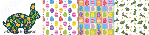 Ester illustration and pattern sets