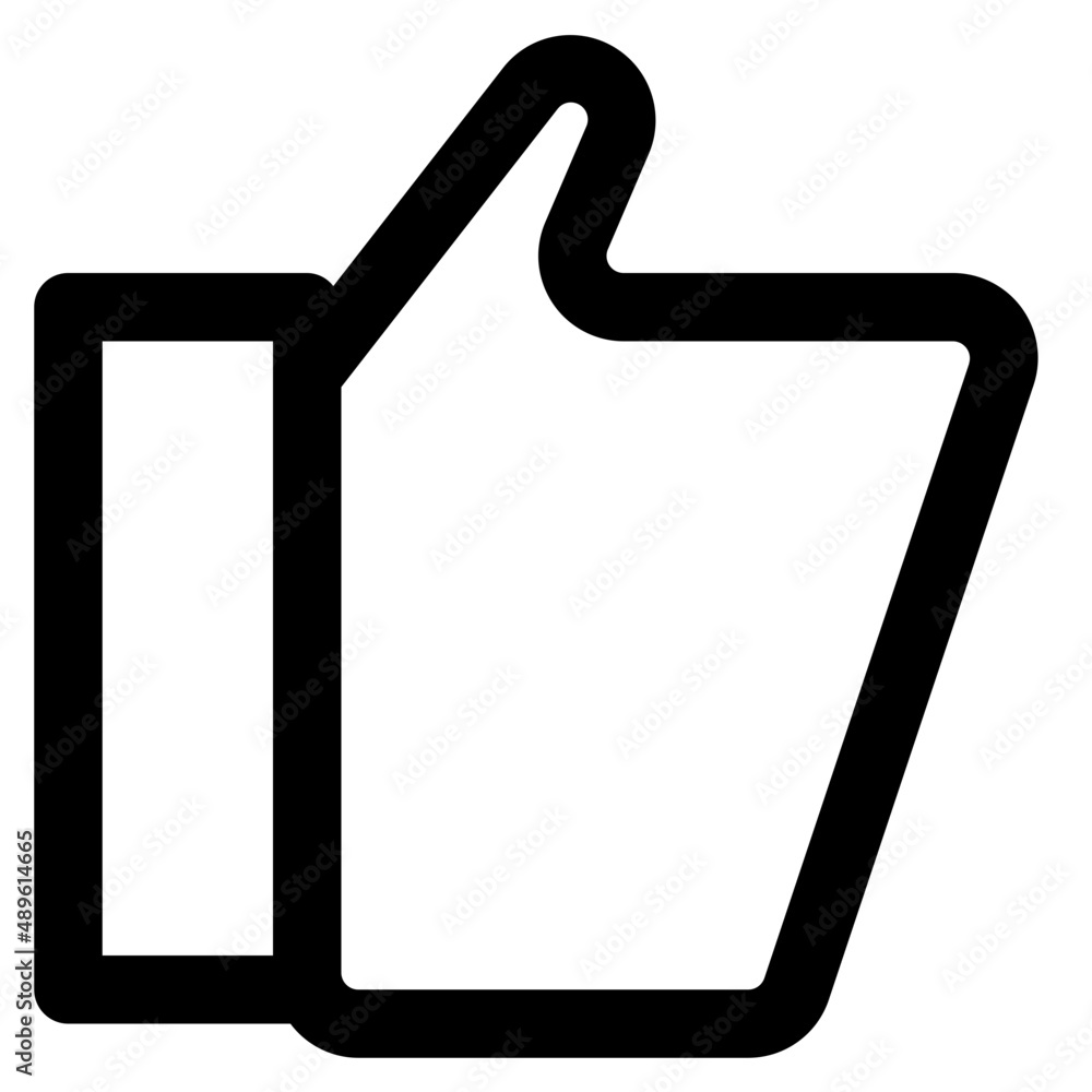 Obraz premium like icon vector