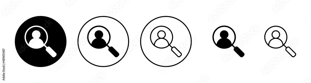 Hiring icons set. Search job vacancy sign and symbol. Human resources concept. Recruitment Hiring icons set. Search job vacancy sign and symbol. Human resources concept. Recruitment