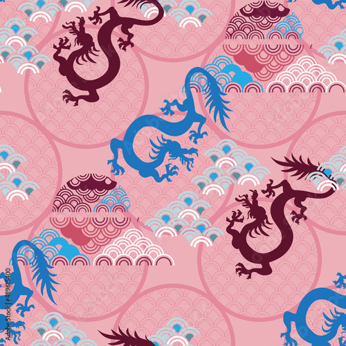 Dragon pattern 2