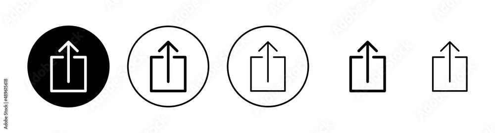 Share icons set. Sharing sign and symbol Share icons set. Sharing sign and symbol