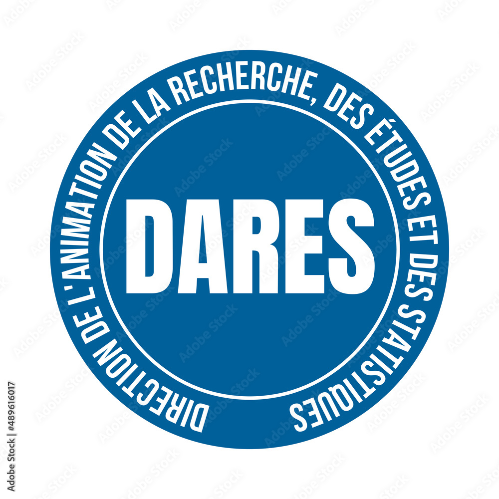 Symbole DARES direction de l'animation de la recherche, des études et des statistiques Symbole DARES direction de l'animation de la recherche, des études et des statistiques