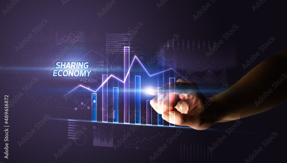 Hand touching business concept concept Hand touching business concept concept