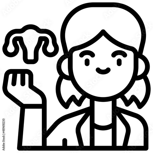 gynecologist  icon