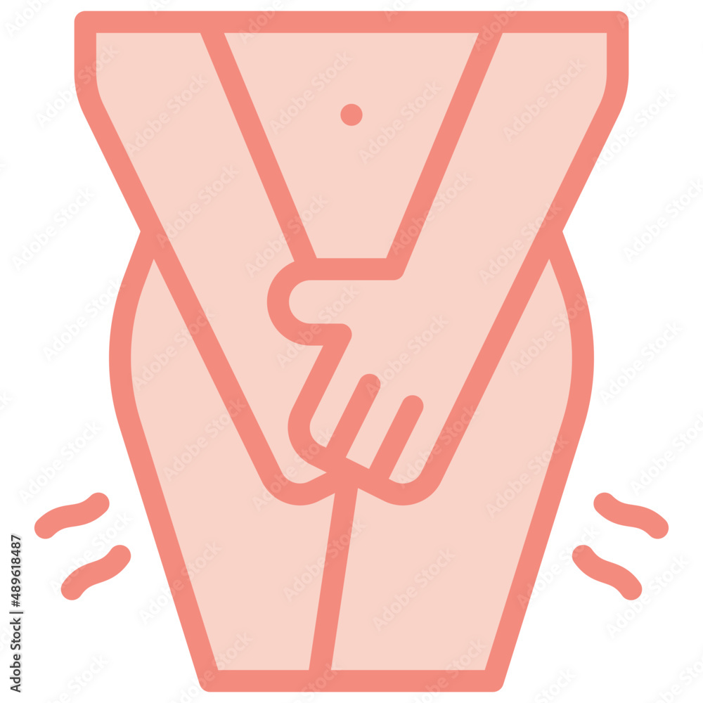 Obraz premium urinary two tone icon