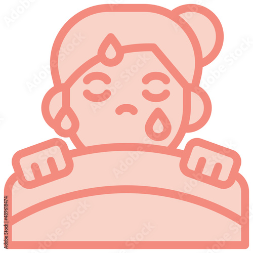 night sweats two tone icon
