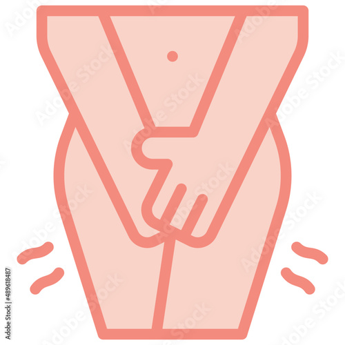 urinary two tone icon