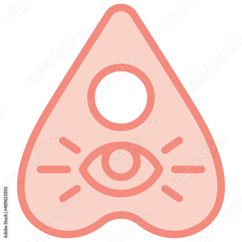 planchette two tone icon