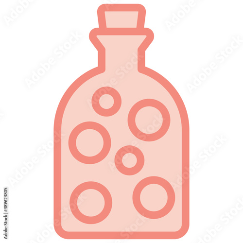 potion bottle two tone icon
