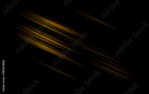 abstract black and gold are light with white the gradient is the surface with templates metal texture soft lines tech diagonal background gold dark sleek clean modern. © Kamjana