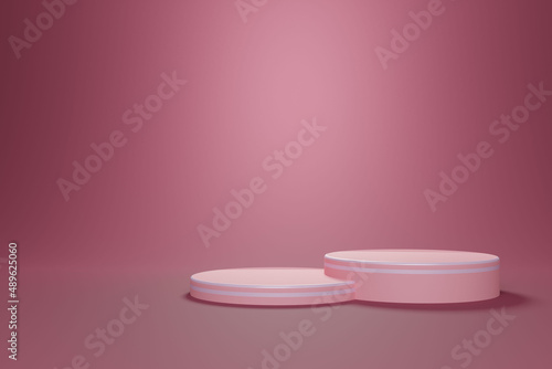 International Women's Day 8th March 3D Render with white background 