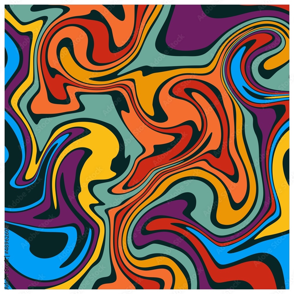seamless pattern. abstract and colorful psychedelic background made in old-school style. seamless pattern. abstract and colorful psychedelic background made in old-school style.