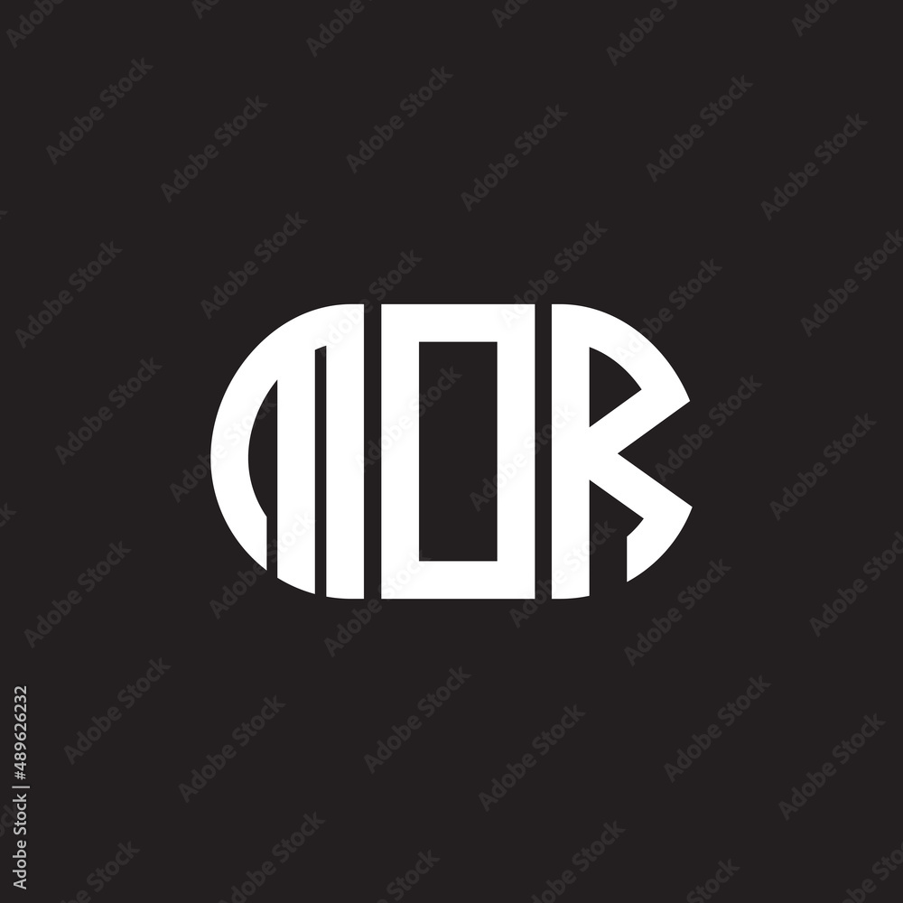 MOR letter logo design on black background. MOR creative initials letter logo concept. MOR letter design. MOR letter logo design on black background. MOR creative initials letter logo concept. MOR letter design.