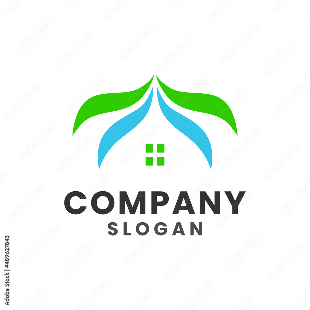 Real estate company logo design Real estate company logo design