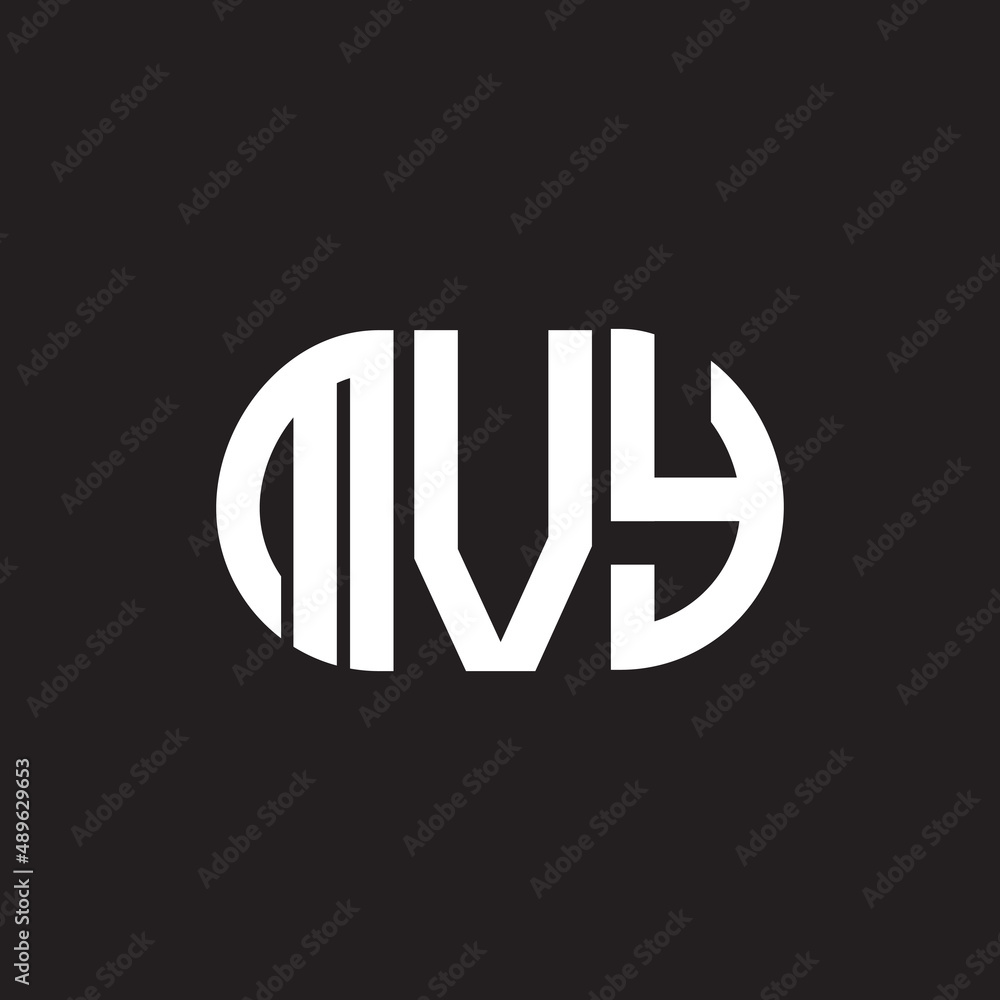 MVY letter logo design on black background. MVY creative initials letter logo concept. MVY letter design. MVY letter logo design on black background. MVY creative initials letter logo concept. MVY letter design.