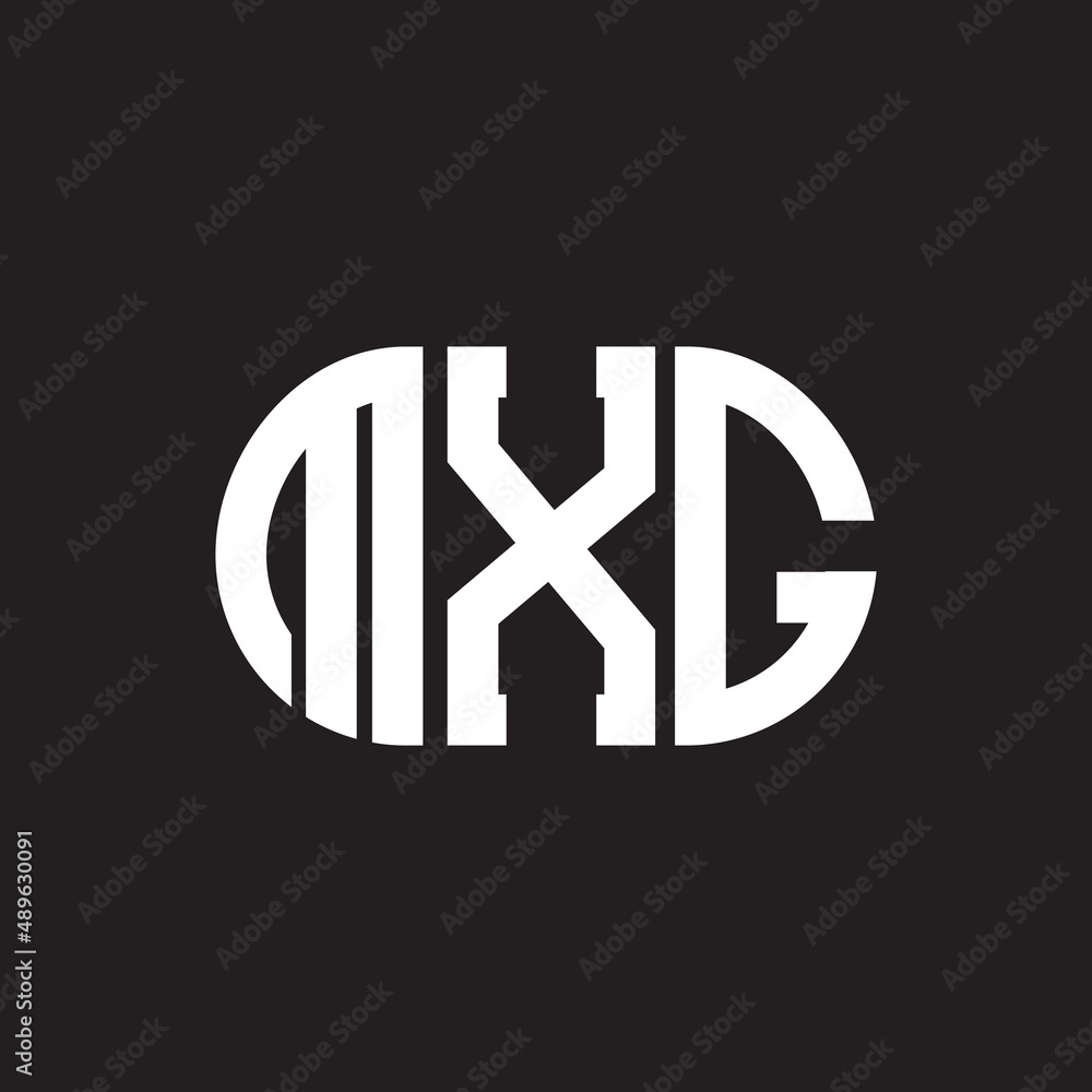 MXG letter logo design on black background. MXG creative initials letter logo concept. MXG letter design. MXG letter logo design on black background. MXG creative initials letter logo concept. MXG letter design.