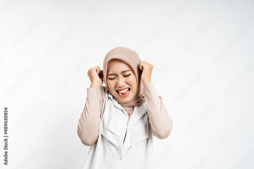 muslim woman feeling uncertain about her life choice muslim woman feeling uncertain about her life choice