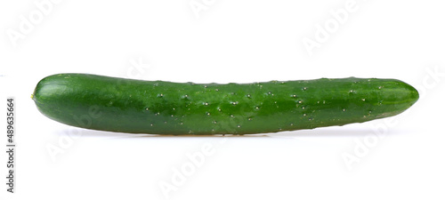 Cucumber on an isolated white