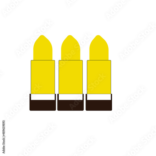 isolated vector bullet icon for game.