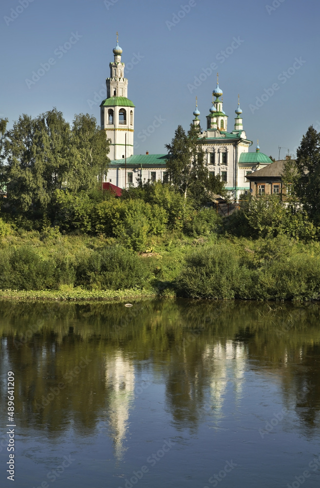 Church of the Transfiguration in Kungur. Perm Krai. Russia Church of the Transfiguration in Kungur. Perm Krai. Russia
