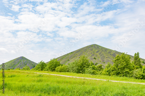 Slag heaps of Nord-Pas de Calais Mining Basin in France,  A UNESCO World Heritage Site