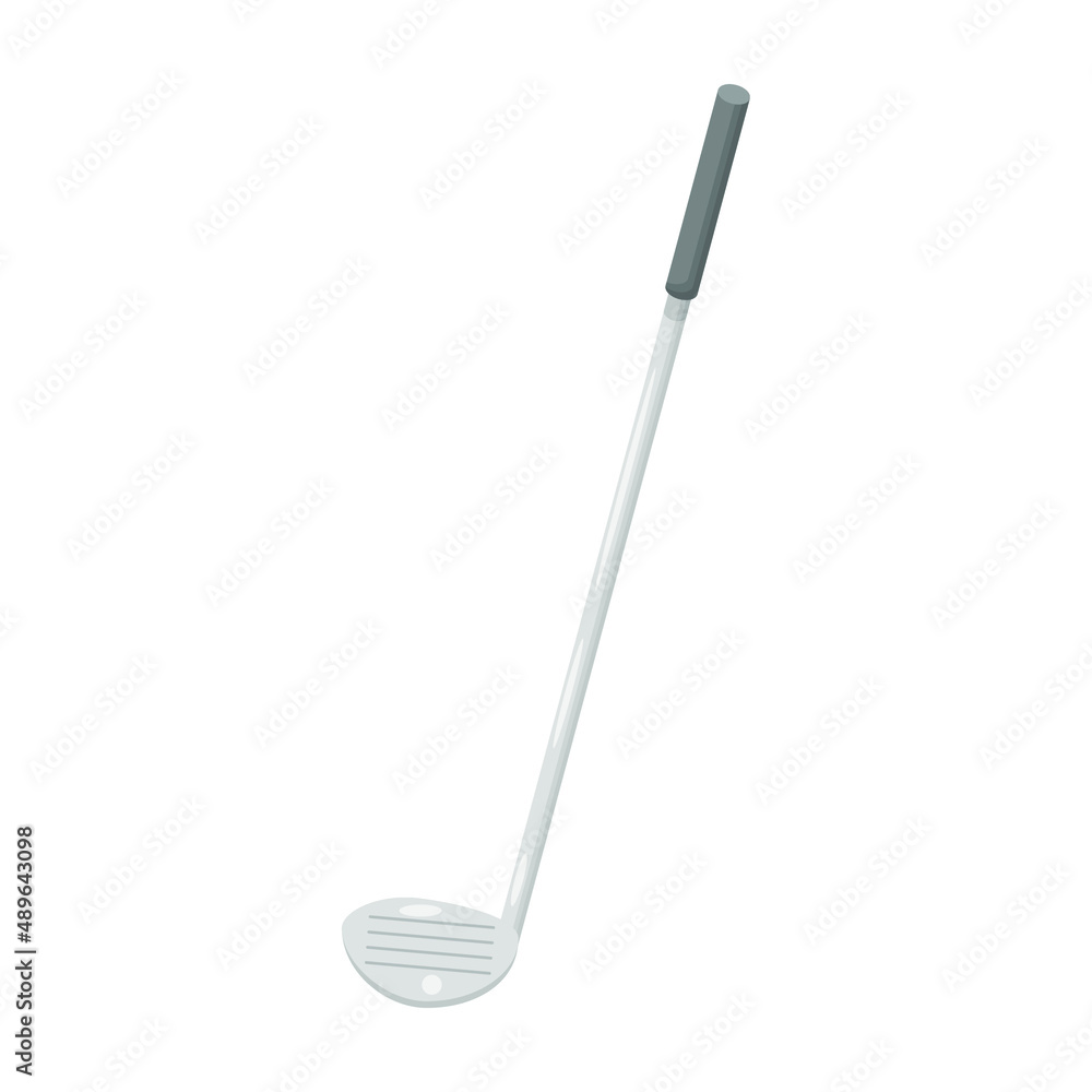 Abstract Flat Cartoon Active Lifestyle Training Exercising Sport Golf Club Vector Design Style Element Isolated Grades Learning Concept Abstract Flat Cartoon Active Lifestyle Training Exercising Sport Golf Club Vector Design Style Element Isolated Grades Learning Concept