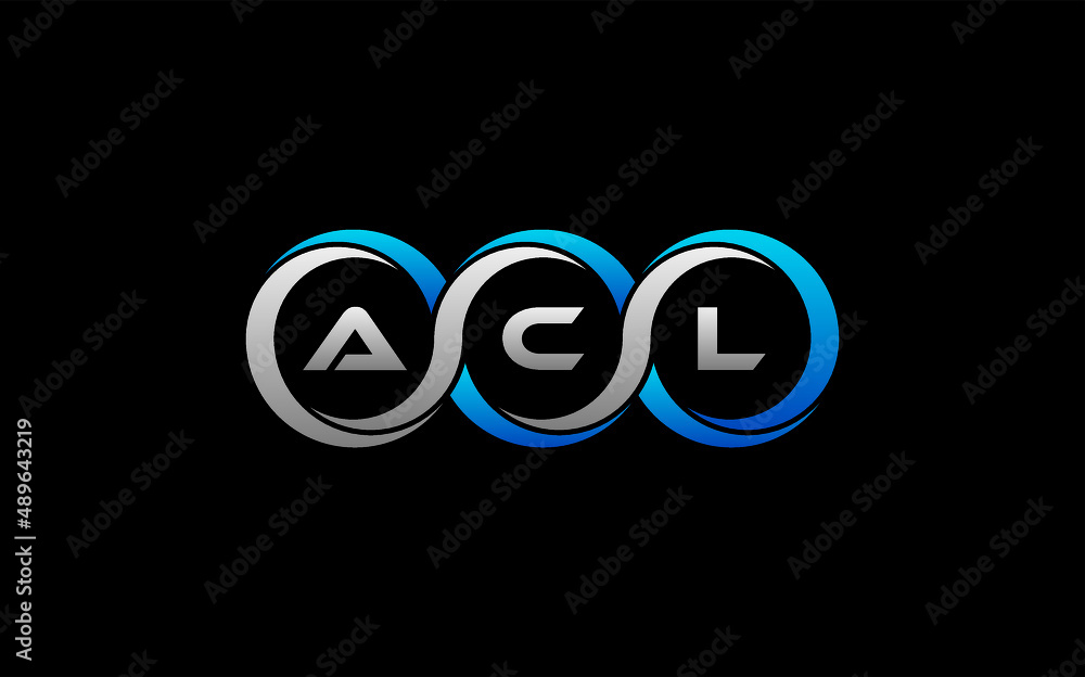 ACL Letter Initial Logo Design Template Vector Illustration ACL Letter Initial Logo Design Template Vector Illustration