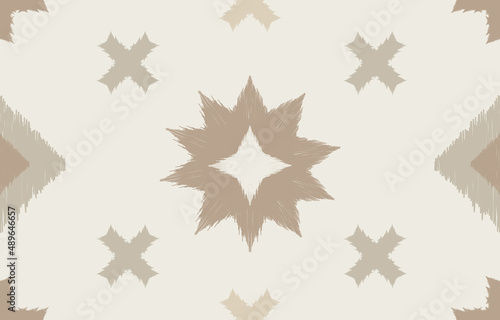 Ikat Geometric minimal fabric pattern design for texture clothing, carpet, wallpaper cover, pattern, silk