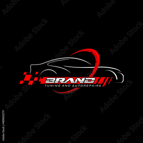 automotive Premium Concept Logo Design
