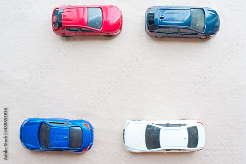 Wallpaper Mural there are 4 cars Torontodigital.ca