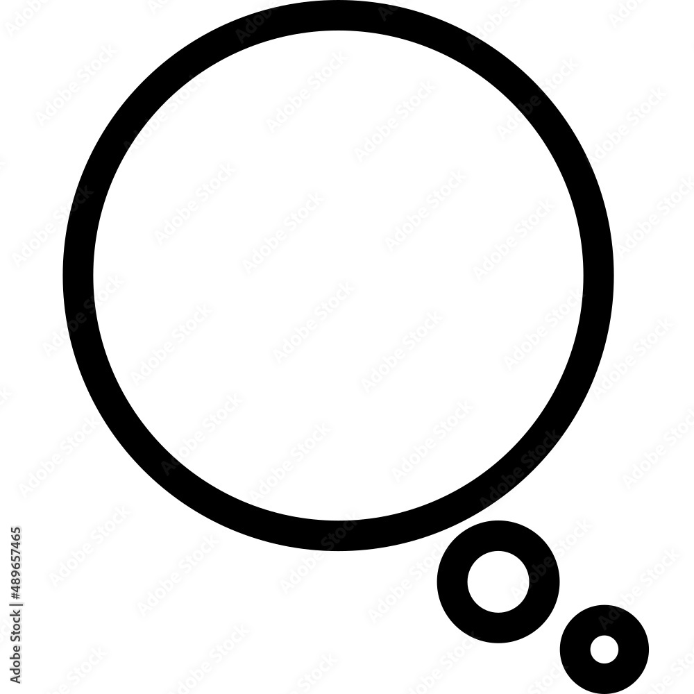 thinking icon Stock Vector | Adobe Stock