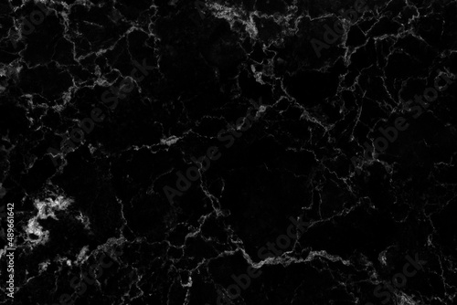 Black marble natural pattern for background © naiaekky