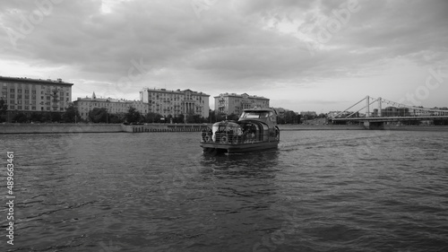 boat on the river © Юлия Карпова