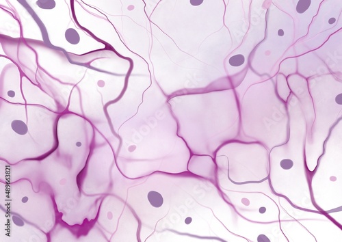 Abstract background drawing of a medical or cosmetology theme.