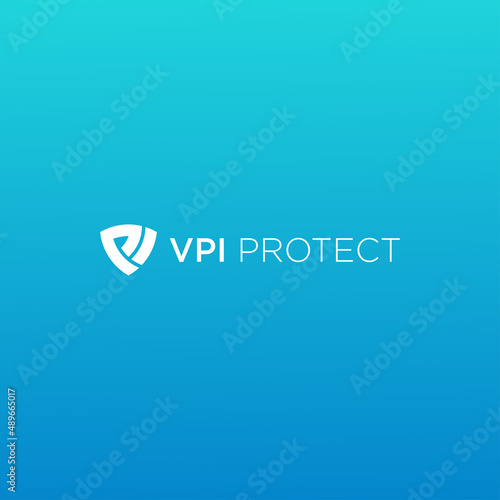 VPI PROTECT LOGO DESIGN VECTOR
