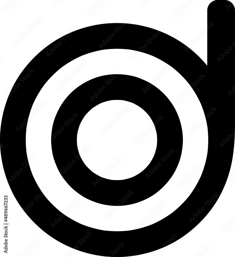 initial letter logo do, od, o inside d rounded lowercase black monogram.eps initial letter logo do, od, o inside d rounded lowercase black monogram.eps