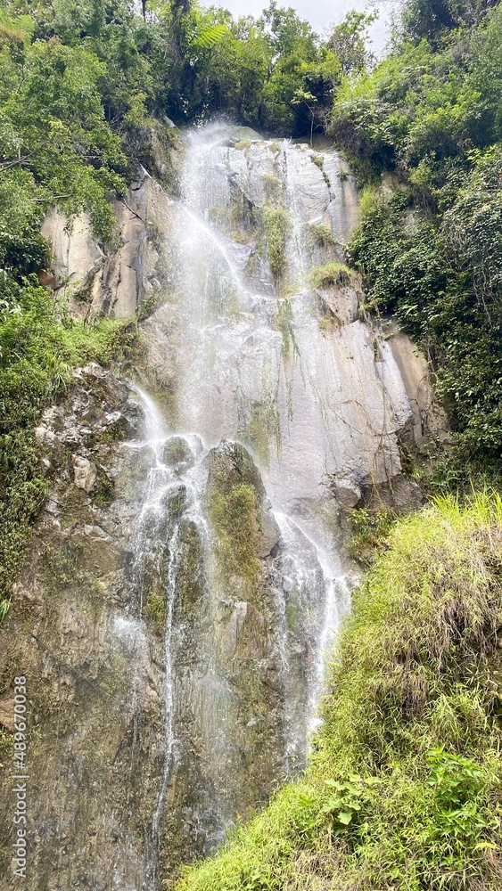 Sigarantung waterfall in Samosir Island