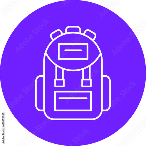 Bagpack Icon Style