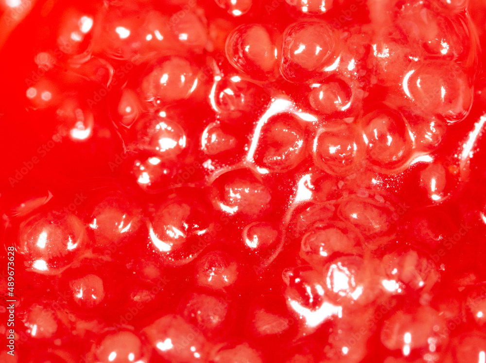 Red fish caviar as an abstract background. Red fish caviar as an abstract background.
