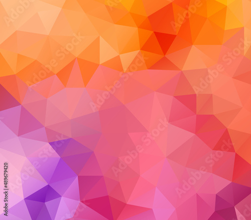 Vector background from polygons, abstract background, wallpaper 