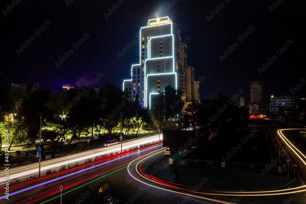 Φωτογραφία Four Seasons Hotel Damascus night view in City of Damascus (Syrian Arab Republic