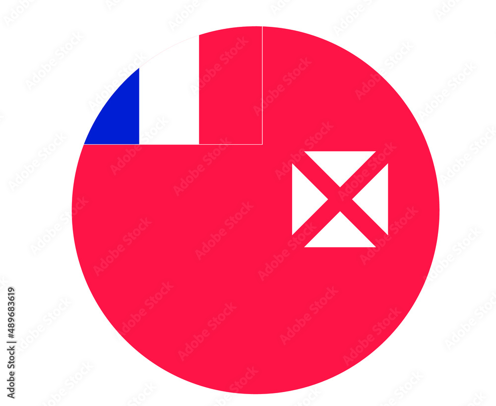 Wallis and Futuna Flag National Oceania Emblem Icon Vector Illustration Abstract Design Element Wallis and Futuna Flag National Oceania Emblem Icon Vector Illustration Abstract Design Element