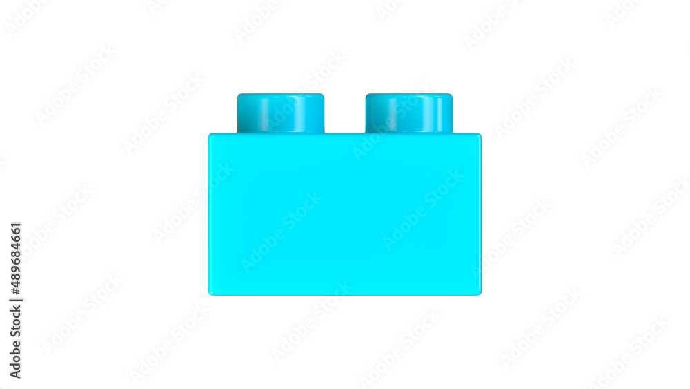 8K Ultra HD Side View of a Turquoise Plastic blocks Toy Brick Isolated on a White Background. Children Building Block. High Quality 3D Rendering with a Work Path, 7680x4320 8K Ultra HD Side View of a Turquoise Plastic blocks Toy Brick Isolated on a White Background. Children Building Block. High Quality 3D Rendering with a Work Path, 7680x4320