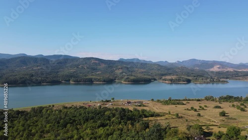 Wallpaper Mural Aerial view of Sopot Reservoir, Lovech Region, Bulgaria Torontodigital.ca