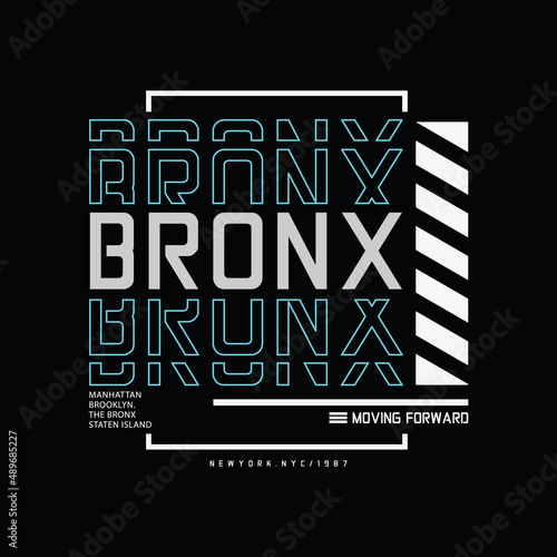 BRONX t-shirt and apparel design