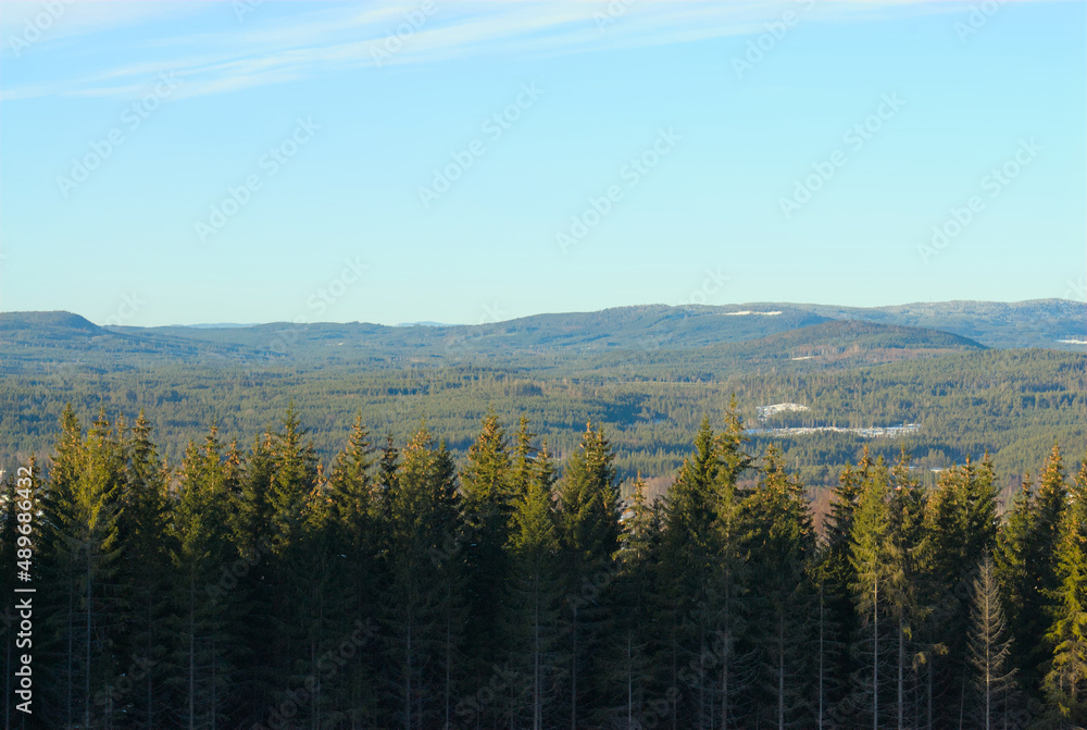 Fototapeta premium Nice view over Dalarna