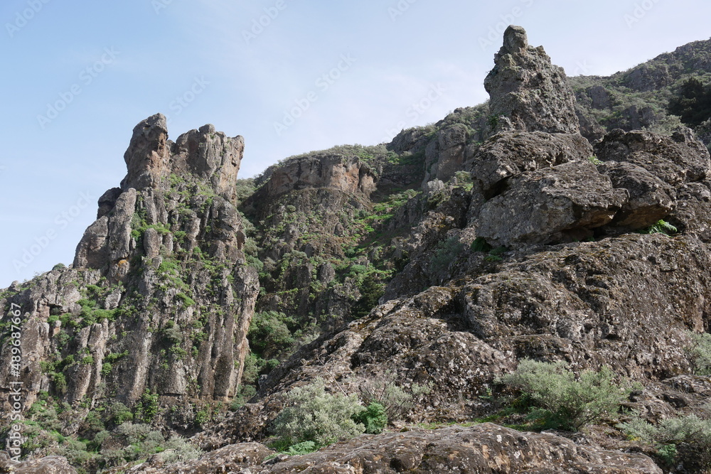 Felsenlandschaft auf Gran Canaria