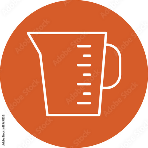 Measuring Cup Icon Style